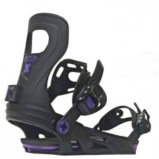 Fijaciones Snowboard Bent Metal Metta Black Purple